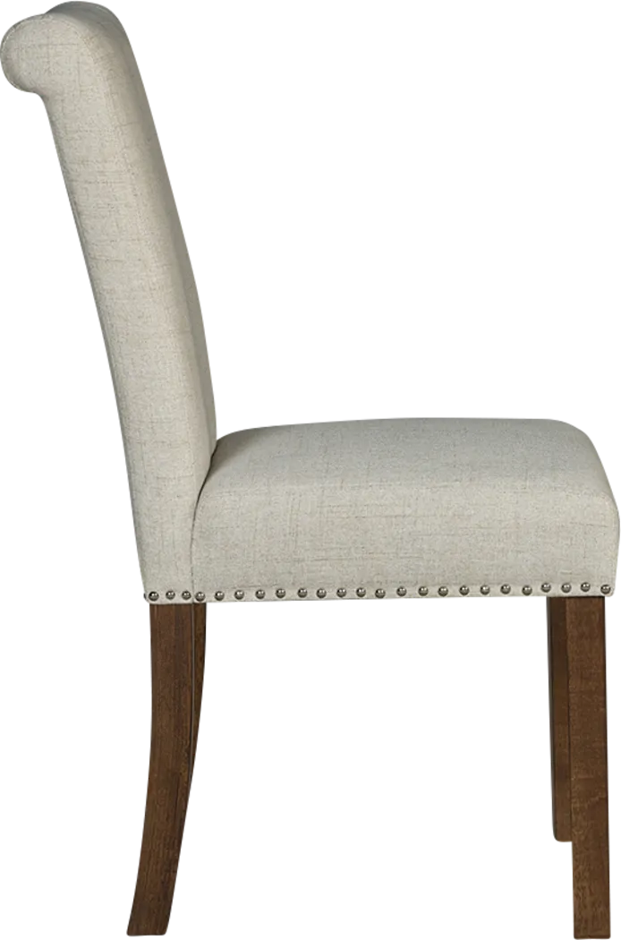 Korat Natural Dining Chair, Set of 2 - Thumbnail - Image 3