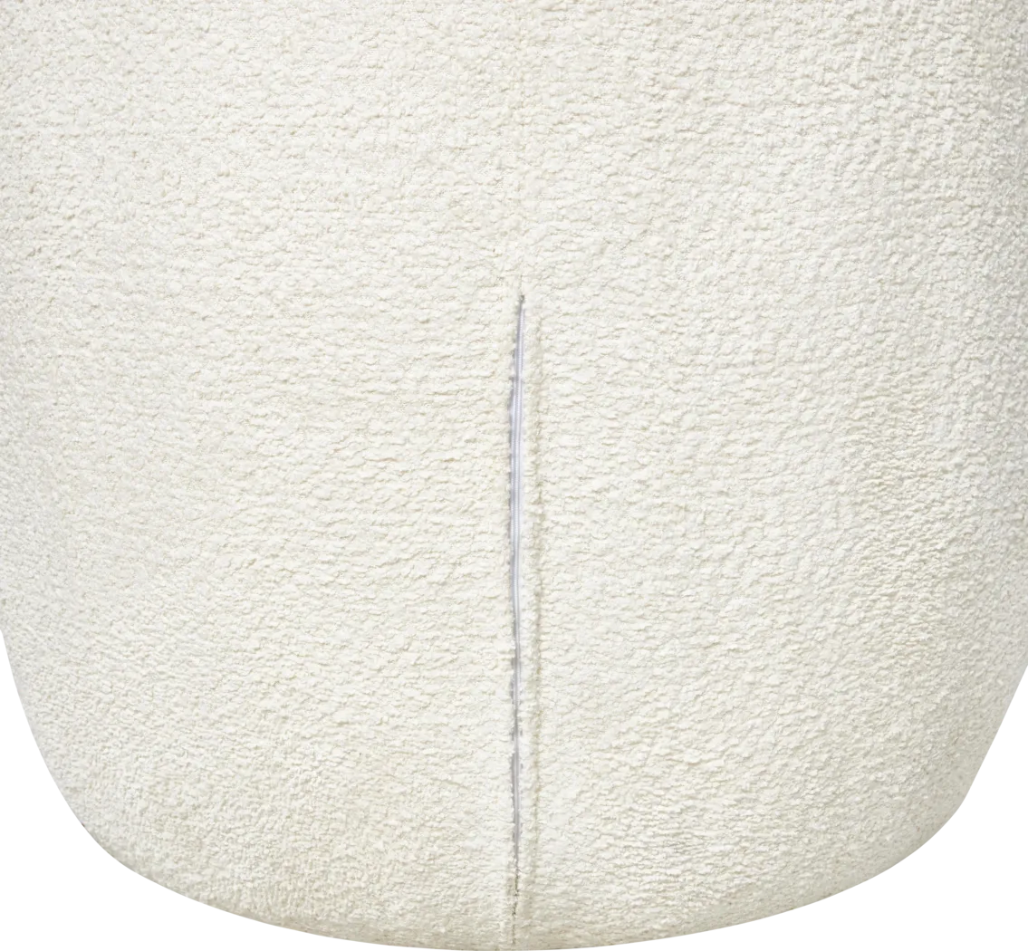Korei White Accent Chair - Thumbnail - Image 3