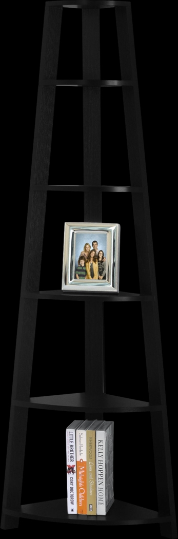 Korgan Black Bookcase - Thumbnail - Image 1