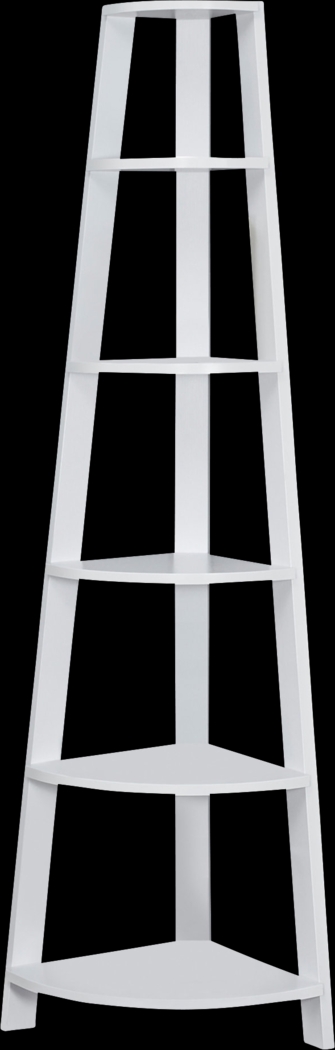 Korgan White Bookcase - Thumbnail - Image 1