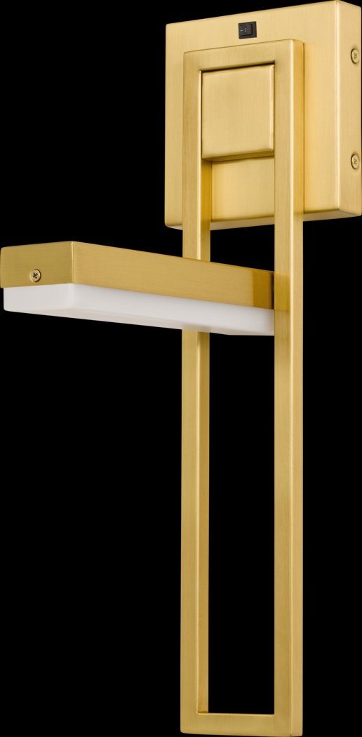 Korin Oaks Gold Sconce - Thumbnail - Image 1