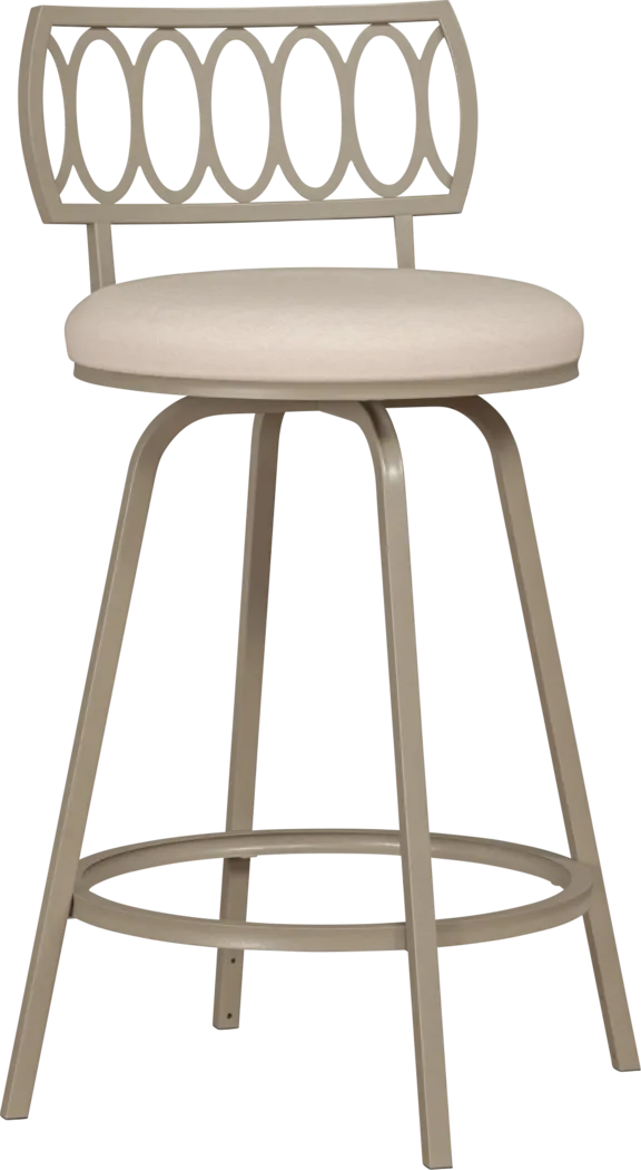 Kornblum Beige Adjustable Counter Height Stool - Thumbnail - Image 2