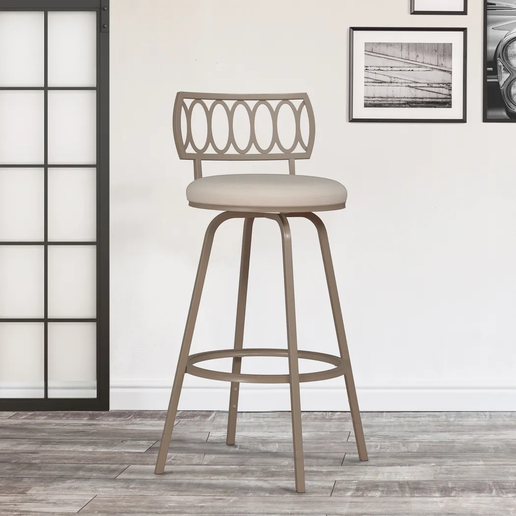 Kornblum Beige Adjustable Counter Height Stool - Thumbnail - Image 14