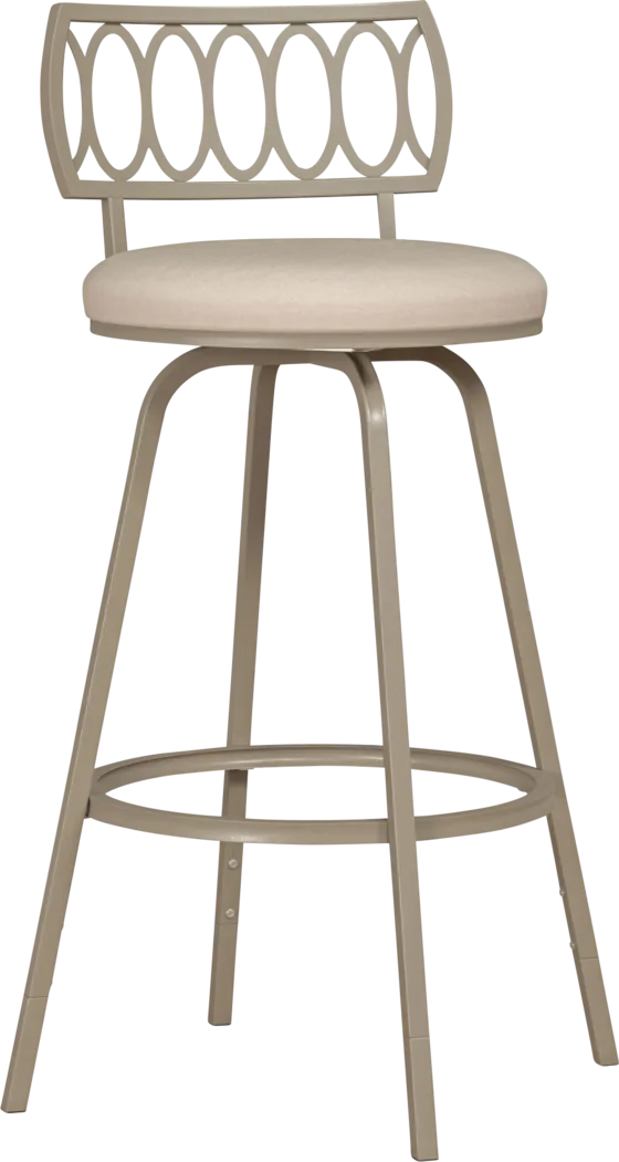 Kornblum Beige Adjustable Counter Height Stool - Thumbnail - Image 1