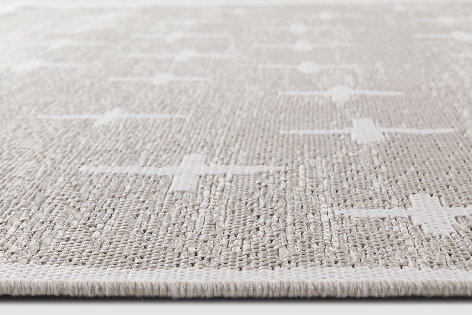 Korsa Tan 5'3 x 7 Indoor/Outdoor Rug - Thumbnail - Image 4