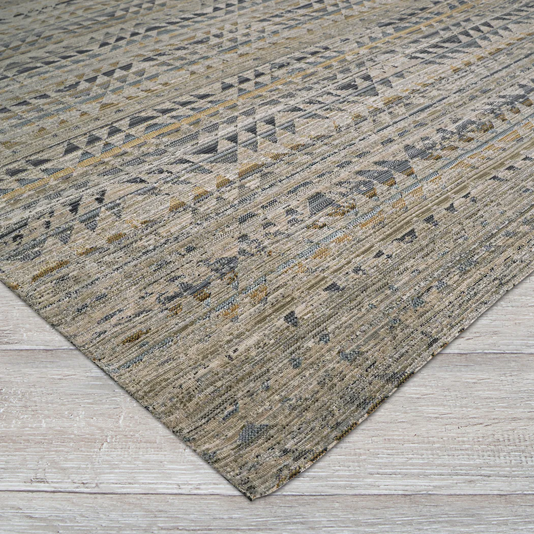 Koseline Brown 5' x 7'10 Indoor/ Outdoor Rug - Thumbnail - Image 3