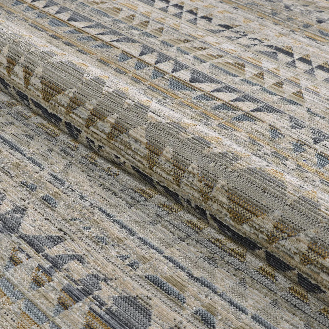 Koseline Brown 5' x 7'10 Indoor/ Outdoor Rug - Thumbnail - Image 5