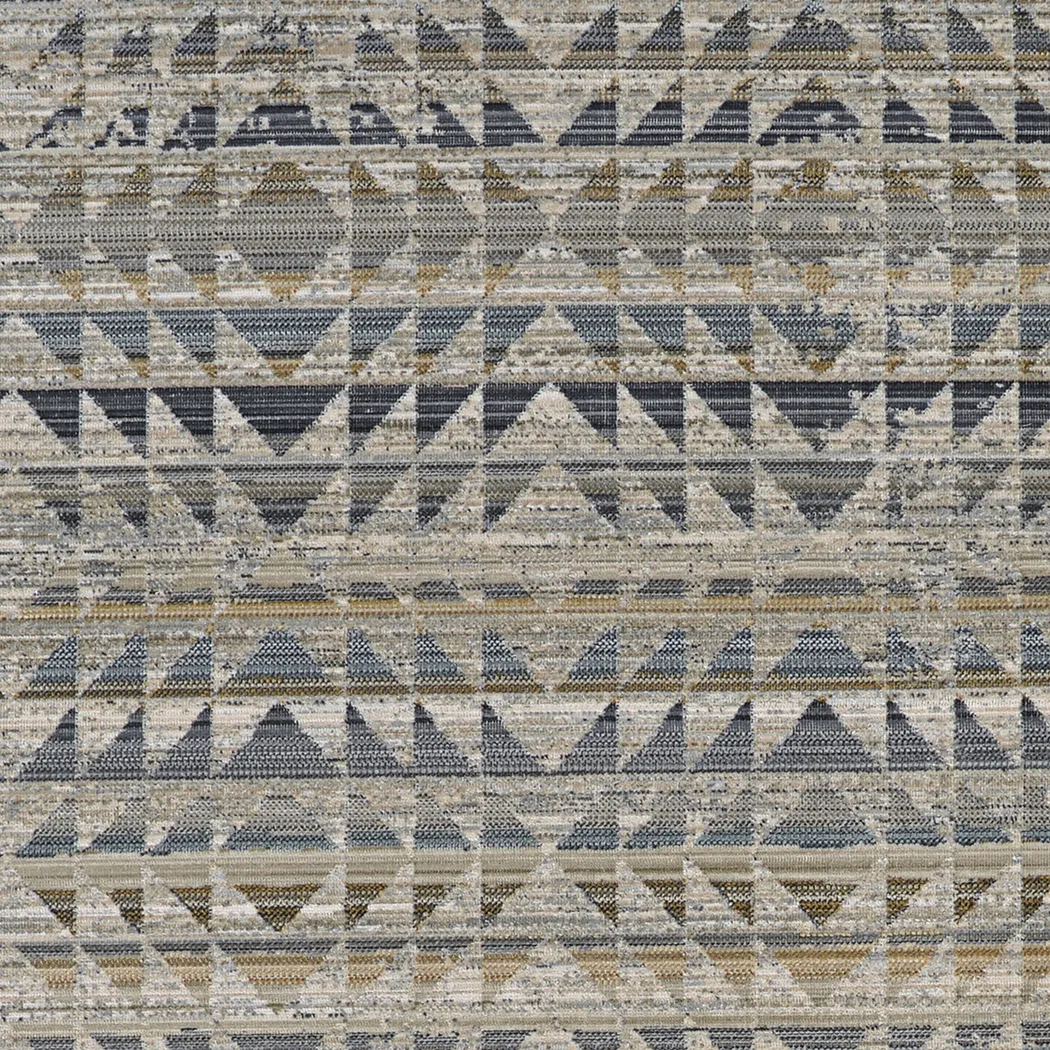 Koseline Brown 5' x 7'10 Indoor/ Outdoor Rug - Thumbnail - Image 6
