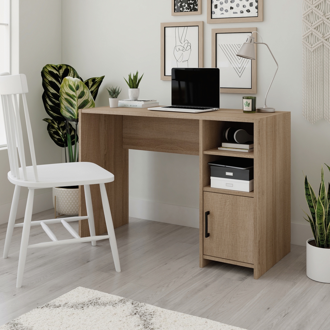 Kossuth Oak Desk - Thumbnail - Image 2