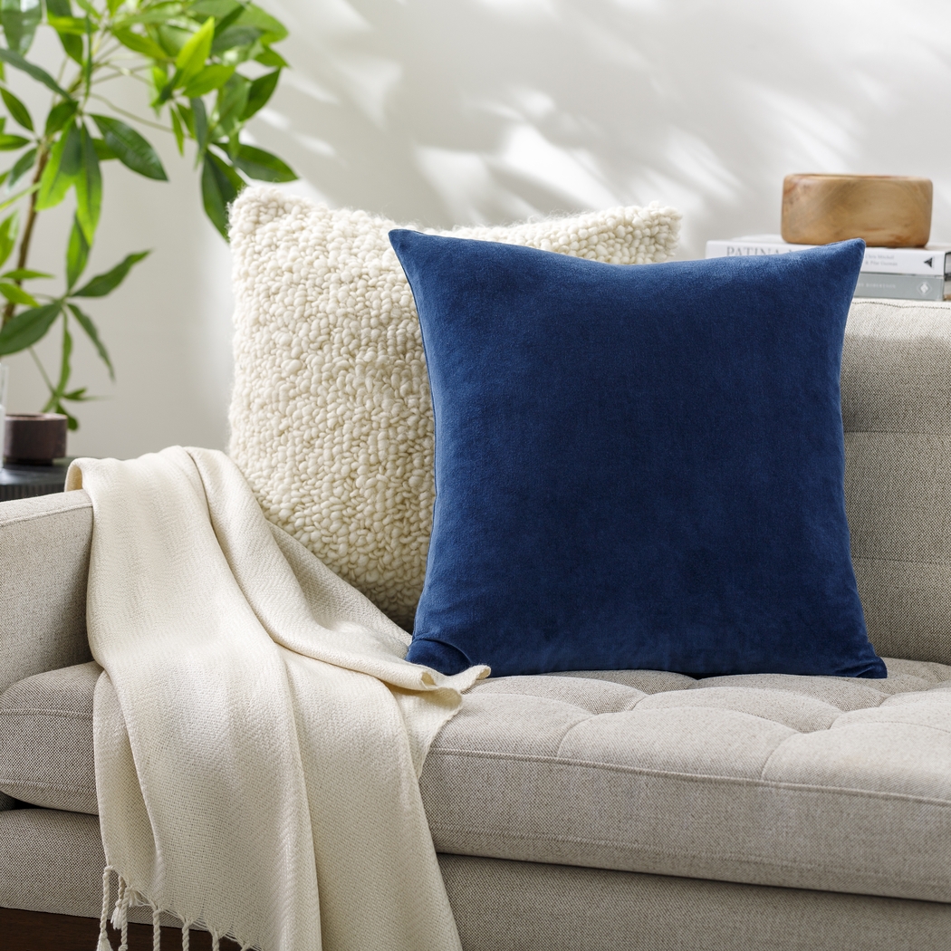 Kouri Blue Accent Pillow - Thumbnail - Image 2