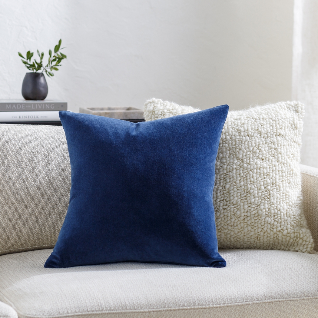 Kouri Blue Accent Pillow - Thumbnail - Image 3