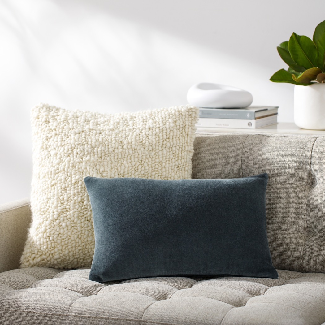 Kouri Gray Accent Pillow - Thumbnail - Image 2