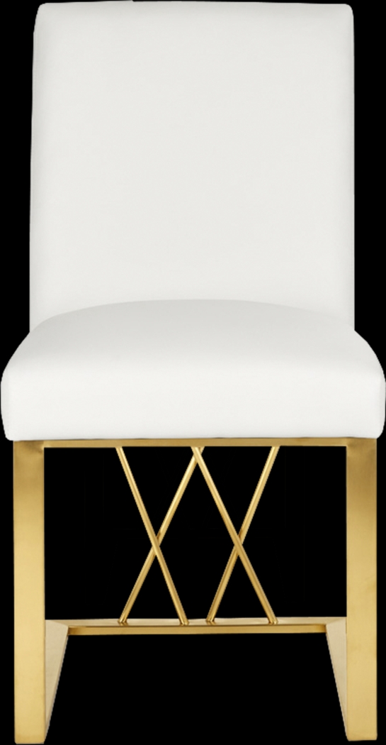 Kourtni White Dining Chair - Thumbnail - Image 2