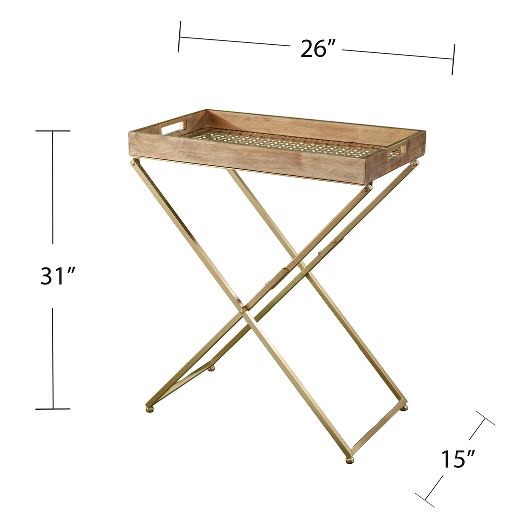 Kovenway Natural Side Table - Thumbnail - Image 6