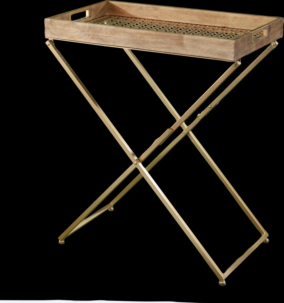 Kovenway Natural Side Table - Thumbnail - Image 1