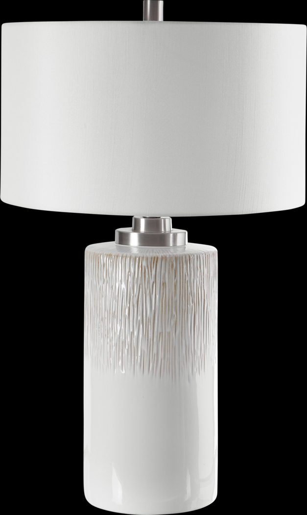 Kozy Cove Beige Lamp - Thumbnail - Image 1