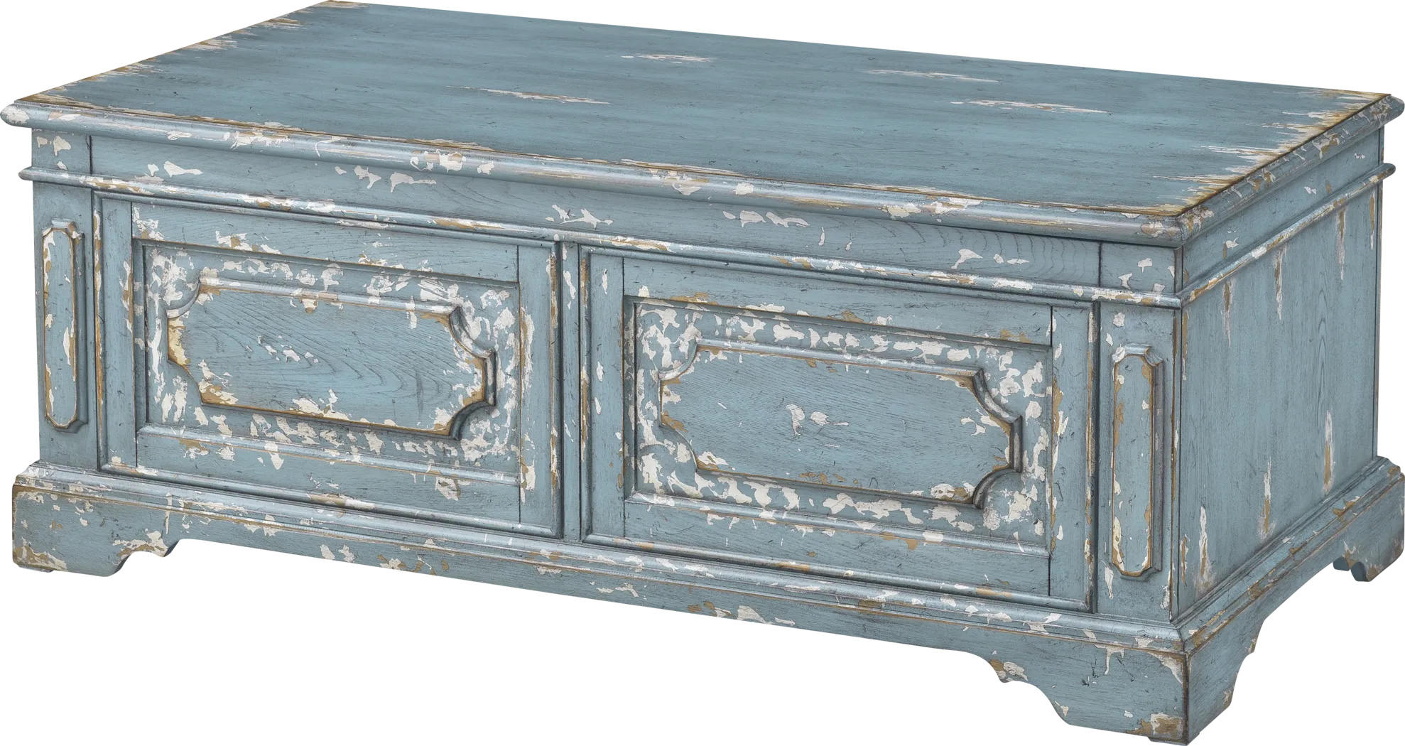 Kraddle Blue Cocktail Table - Thumbnail - Image 4