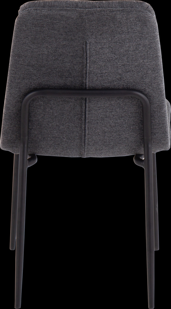 Kraemar Charcoal Side Chair, Set of 2 - Thumbnail - Image 5