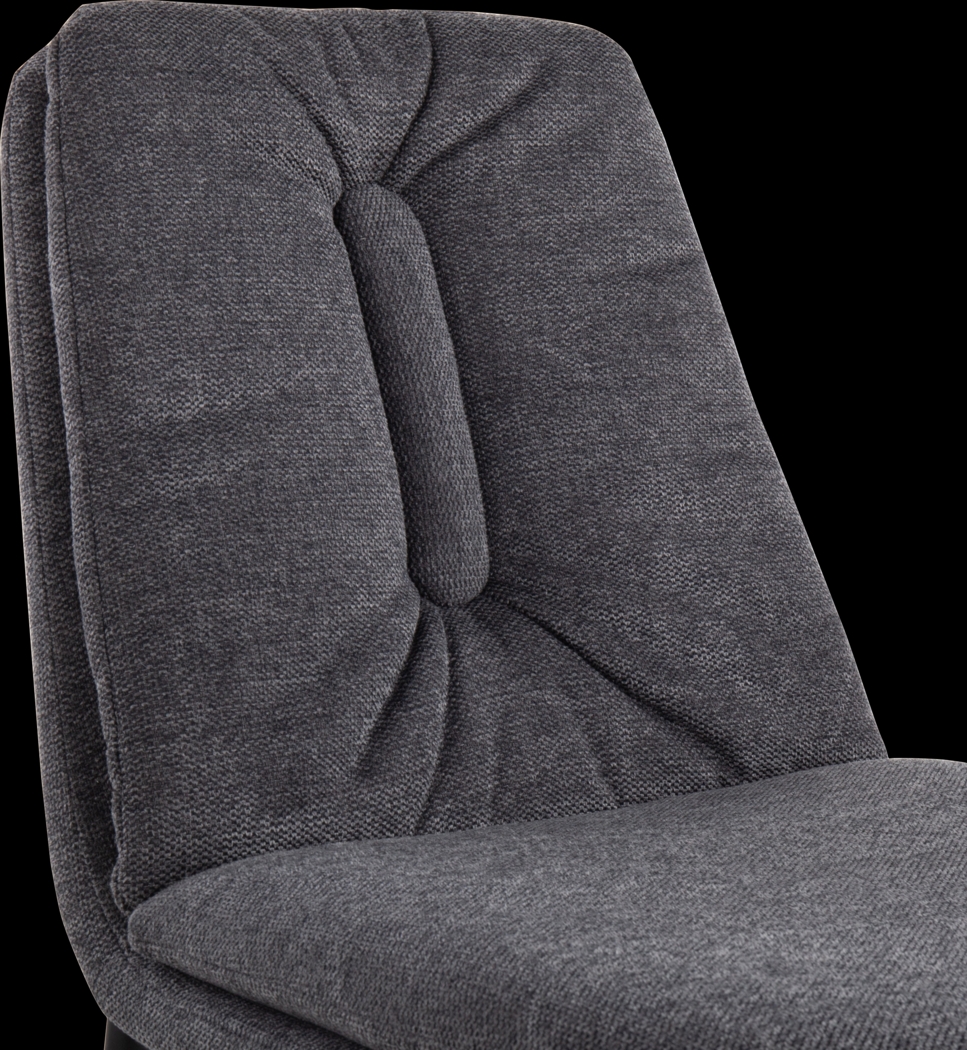 Kraemar Charcoal Side Chair, Set of 2 - Thumbnail - Image 8