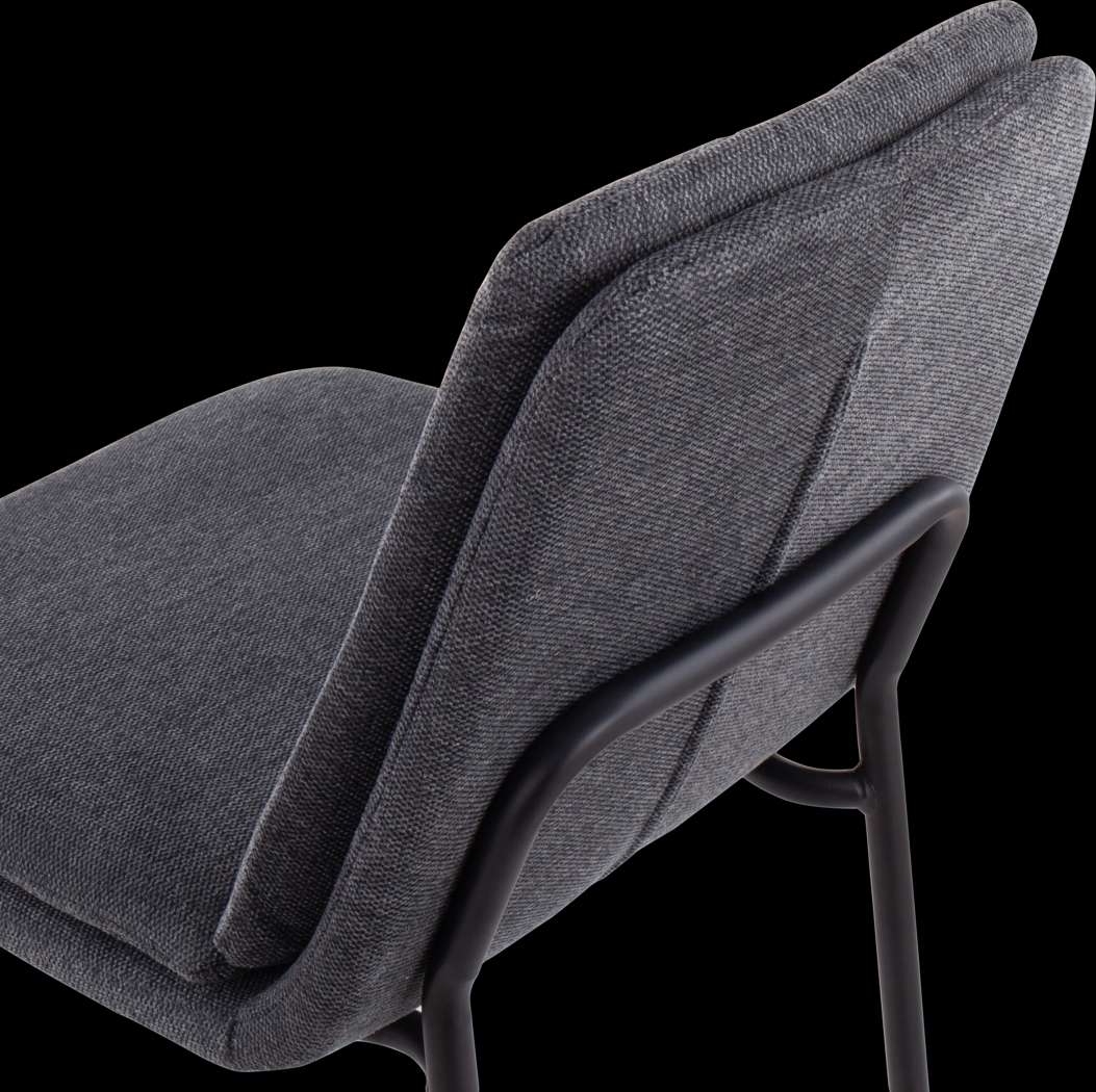 Kraemar Charcoal Side Chair, Set of 2 - Thumbnail - Image 9