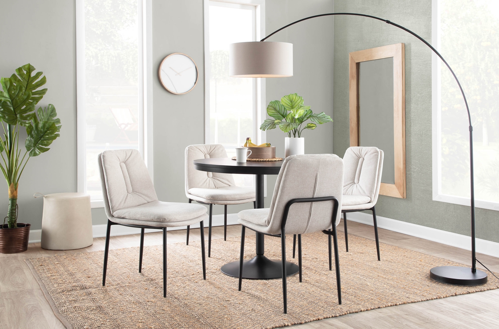 Kraemar Cream Side Chair, Set of 2 - Thumbnail - Image 14