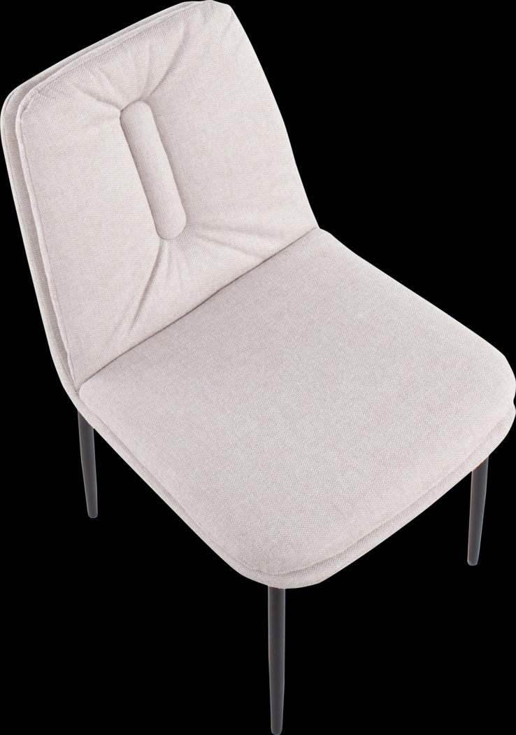 Kraemar Cream Side Chair, Set of 2 - Thumbnail - Image 7