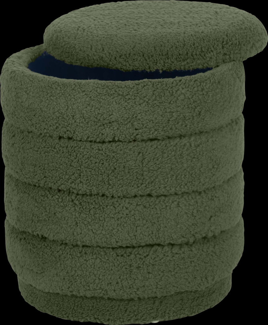 Kraftile I Green Storage Ottoman - Thumbnail - Image 8