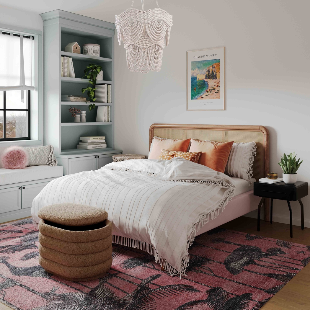 Kraftile II Brown Storage Ottoman - Thumbnail - Image 2