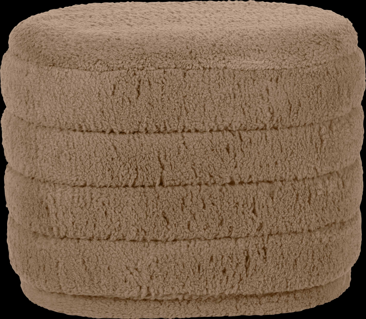 Kraftile II Brown Storage Ottoman - Thumbnail - Image 1