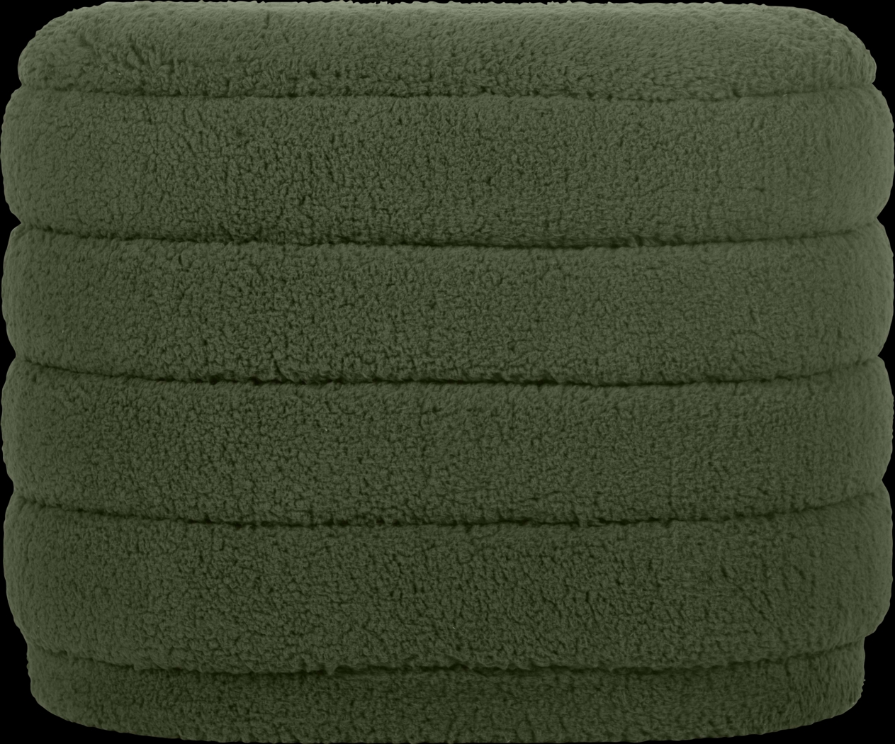 Kraftile II Green Storage Ottoman - Thumbnail - Image 3