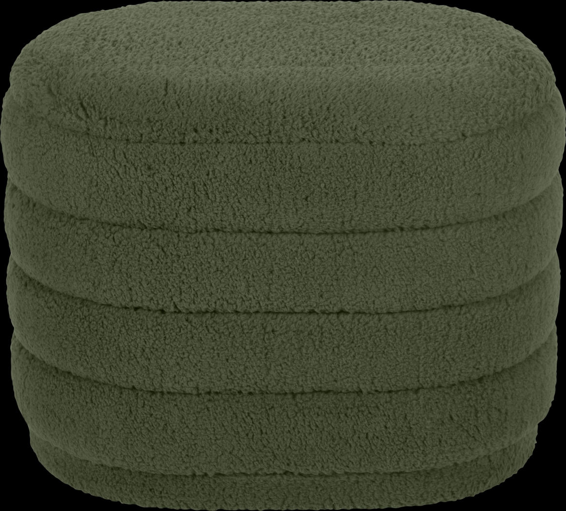 Kraftile II Green Storage Ottoman - Thumbnail - Image 4