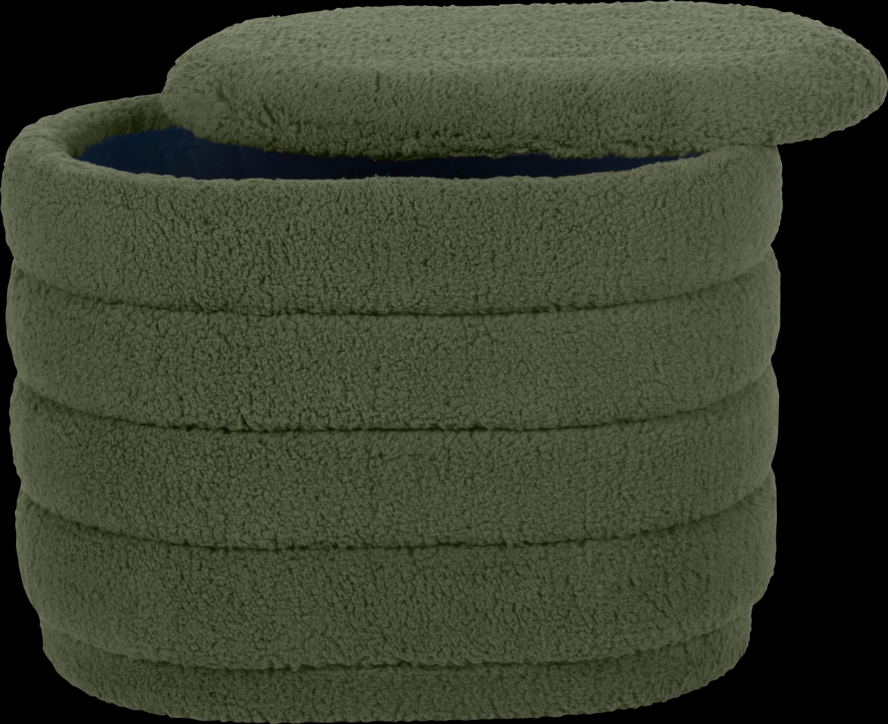 Kraftile II Green Storage Ottoman - Thumbnail - Image 8