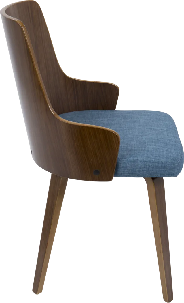 Krameria Walnut 3 Pc Square Dining Set - Thumbnail - Image 6