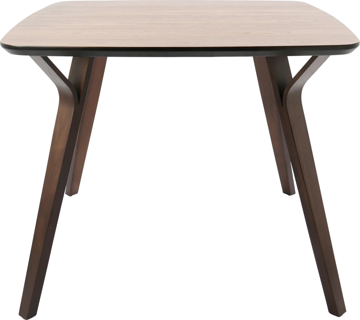 Krameria Walnut 3 Pc Square Dining Set - Thumbnail - Image 7