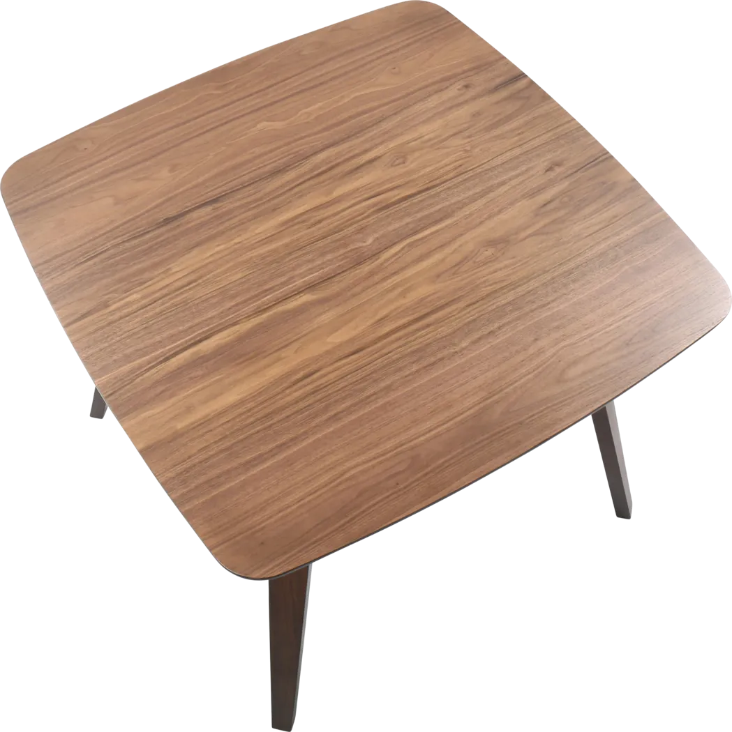 Krameria Walnut 3 Pc Square Dining Set - Thumbnail - Image 8