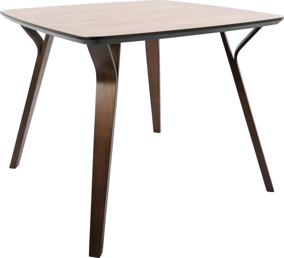 Krameria Walnut 3 Pc Square Dining Set - Thumbnail - Image 9