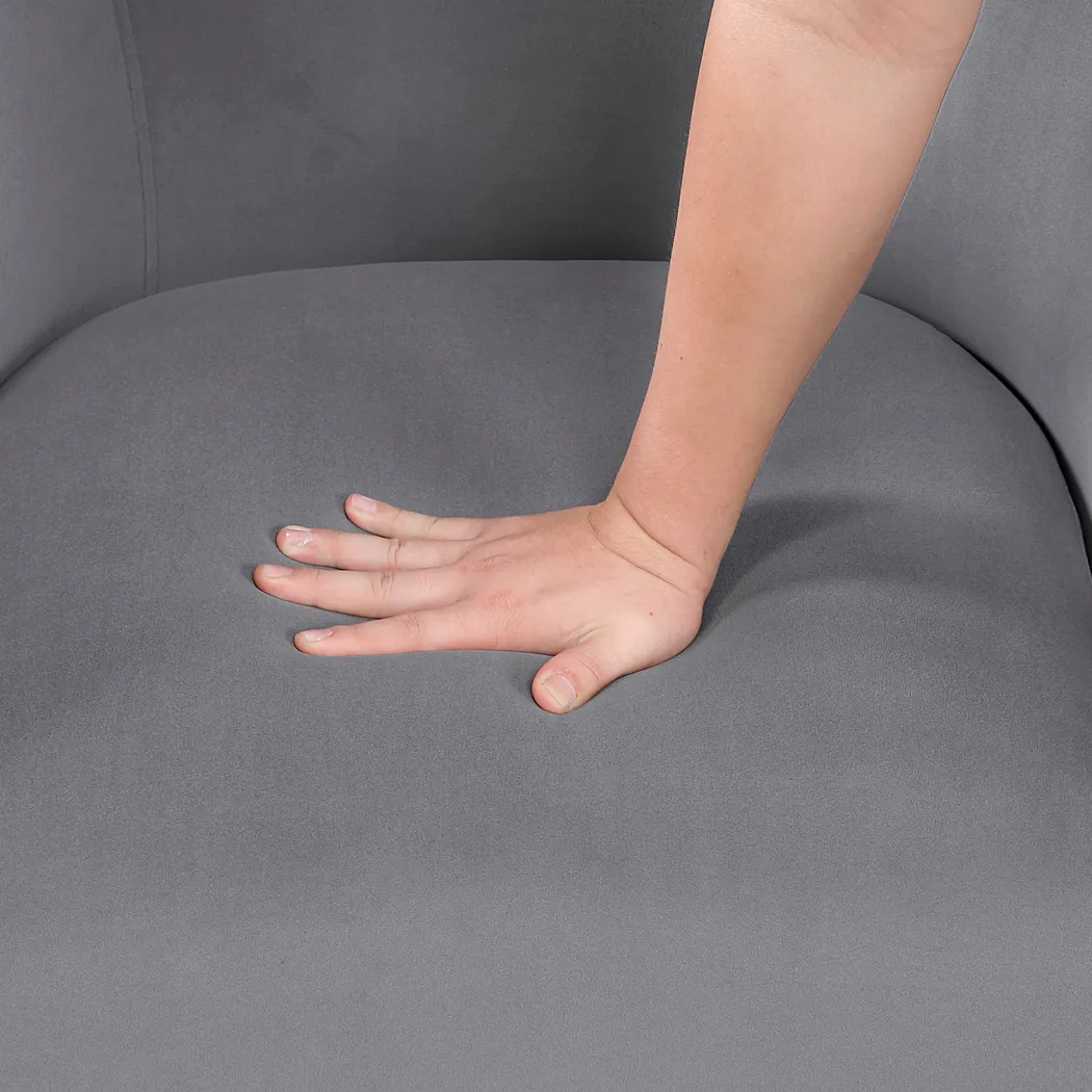 Krastin Gray Accent Chair - Thumbnail - Image 4