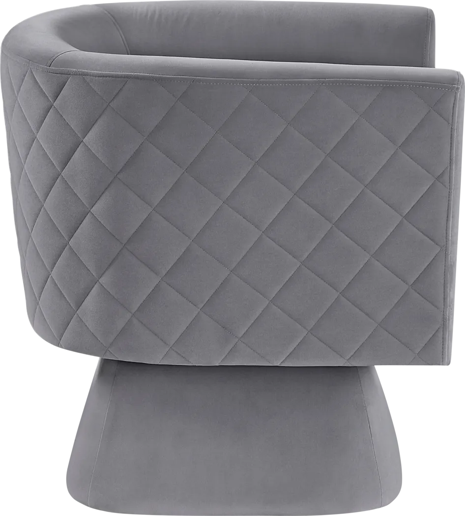 Krastin Gray Accent Chair - Thumbnail - Image 5