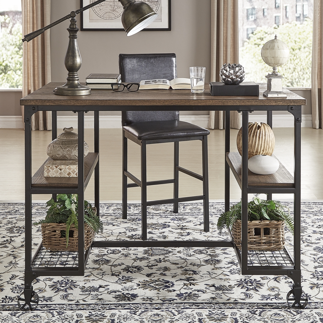 Krausgrill Brown Standing  Desk - Thumbnail - Image 4