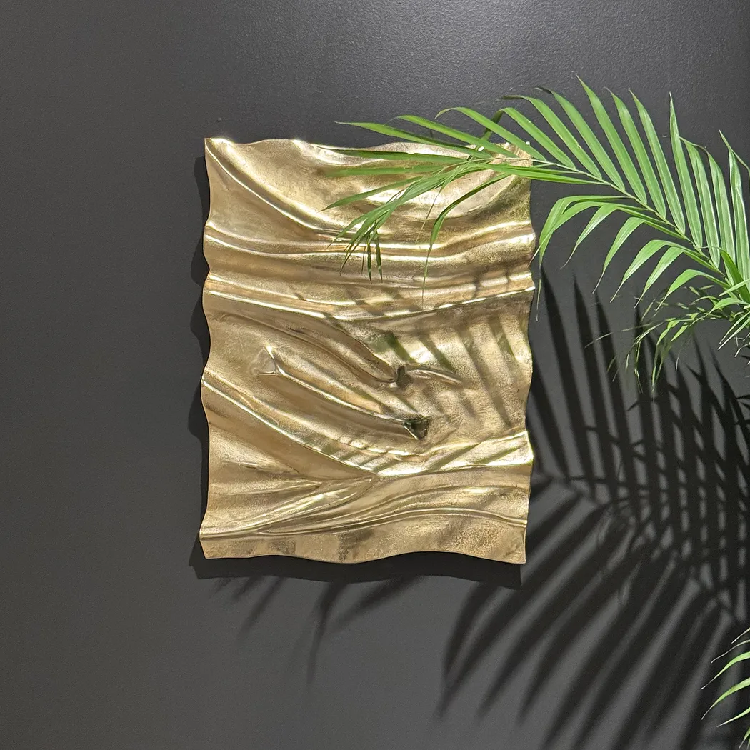 Krima Gold Outdoor Wall Art - Thumbnail - Image 2