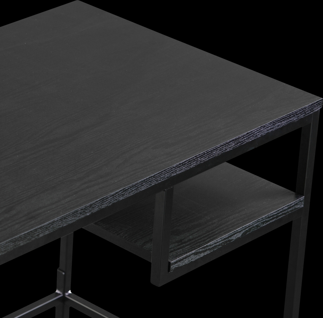 Krisandra Black Desk - Thumbnail - Image 2