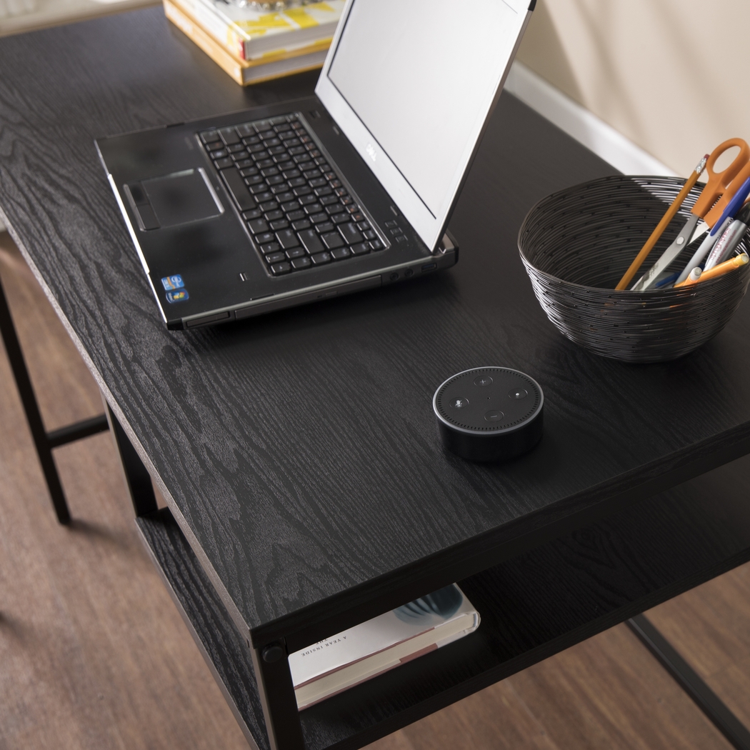 Krisandra Black Desk - Thumbnail - Image 3