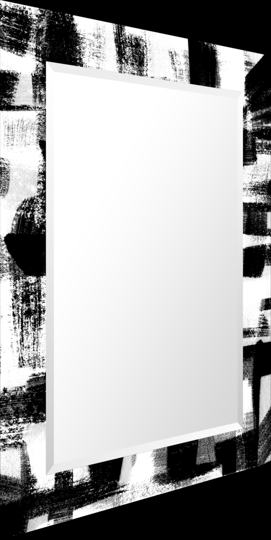 Krislor Black Wall Mirror - Thumbnail - Image 4