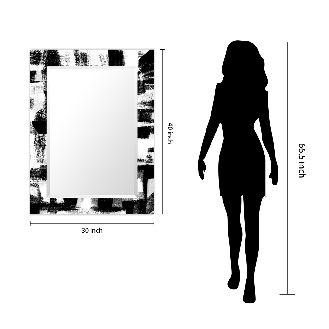 Krislor Black Wall Mirror - Thumbnail - Image 7