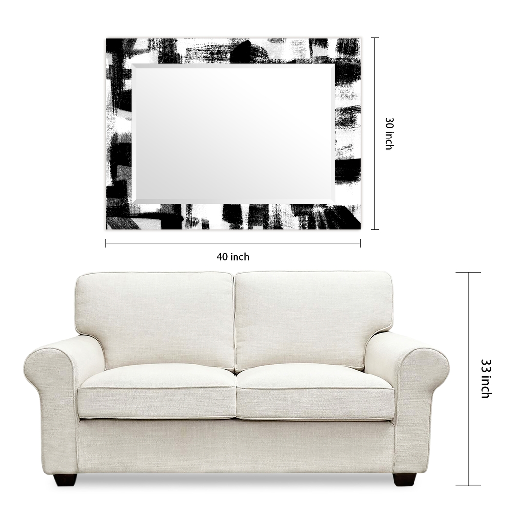 Krislor Black Wall Mirror - Thumbnail - Image 8