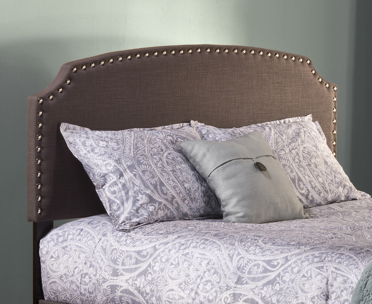 Krisron Dark Gray Twin Upholstered Headboard - Thumbnail - Image 2