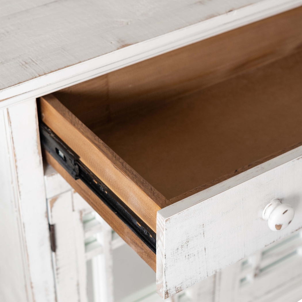 Kristansand White Accent Cabinet - Thumbnail - Image 4