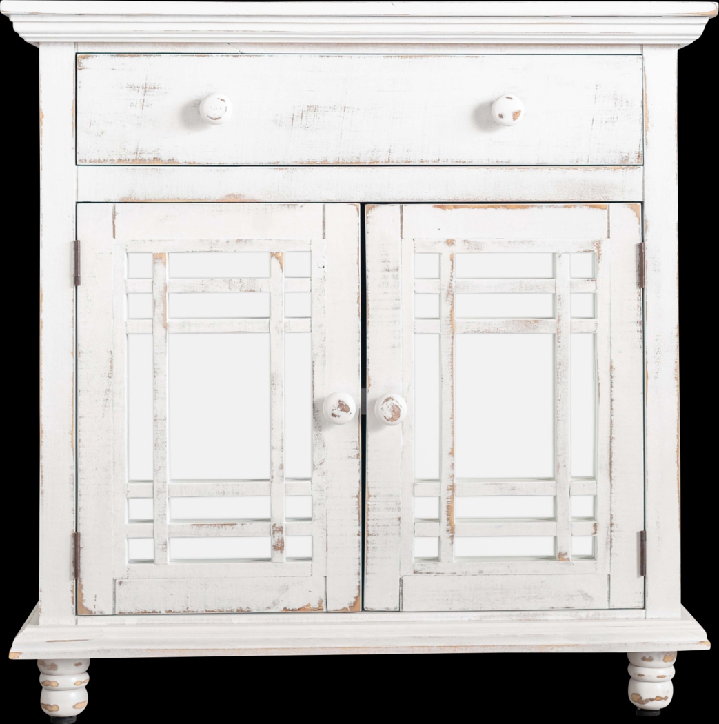 Kristansand White Accent Cabinet - Thumbnail - Image 6