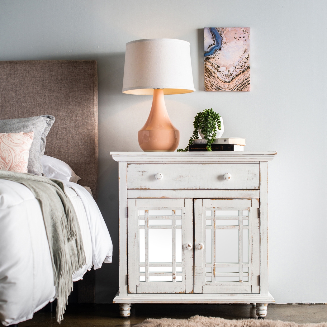 Kristansand White Accent Cabinet - Thumbnail - Image 7