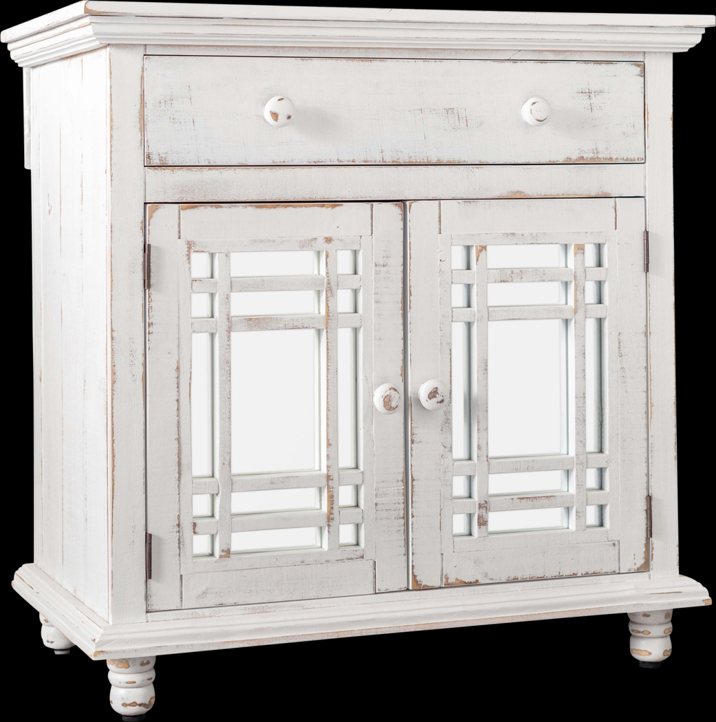 Kristansand White Accent Cabinet - Thumbnail - Image 1